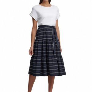 Tommy Hilfiger - Ripple Highway Striped Twofer T-Shirt Dress